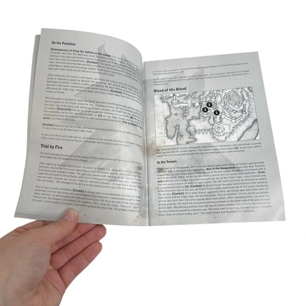 The Witcher 2 Xbox 360 Video Game with Manual & Quest Handbook